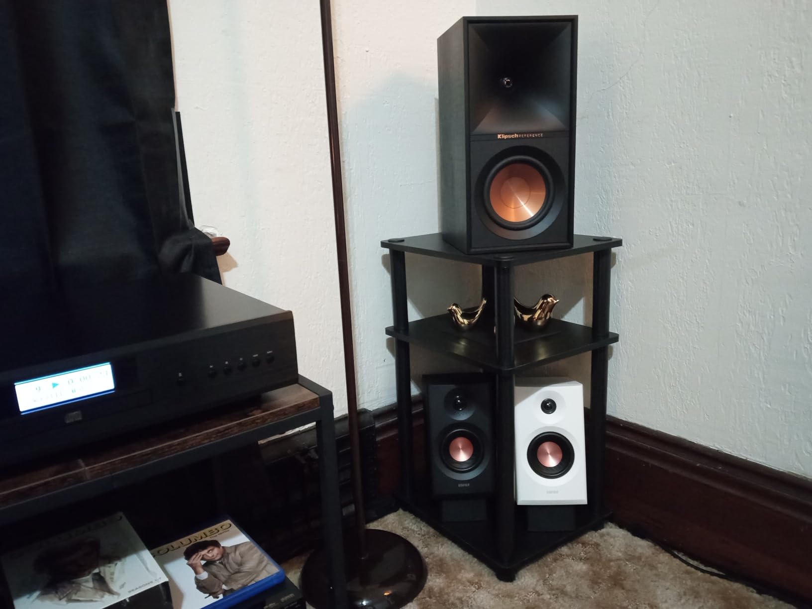 Edifier MR3 Powered Studio Monitor Speakers, Hi-Res Audio Certified Bluetooth V5.4 Active Bookshelf Loudspeakers, 2.0 Computer Speaker with Headphone Output RCA AUX Balanced TRS Input - Black (Pair) customer photo 2
