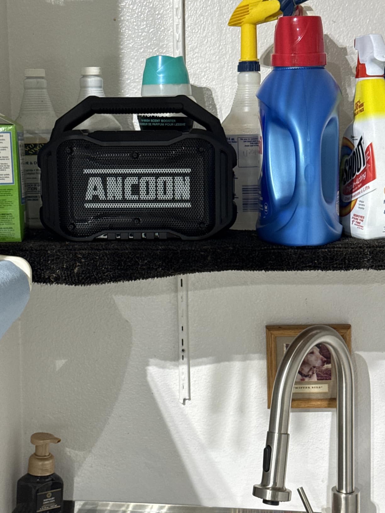 ANCOON Speakers Bluetooth Wireless: 80W(Peak) Loud Speaker with Bass, 20H Playtime, IPX6 Waterproof, Large Jobsite Speakers for Work, Outdoor, Workshop, Garage, Portable Speaker with TWS customer photo 1