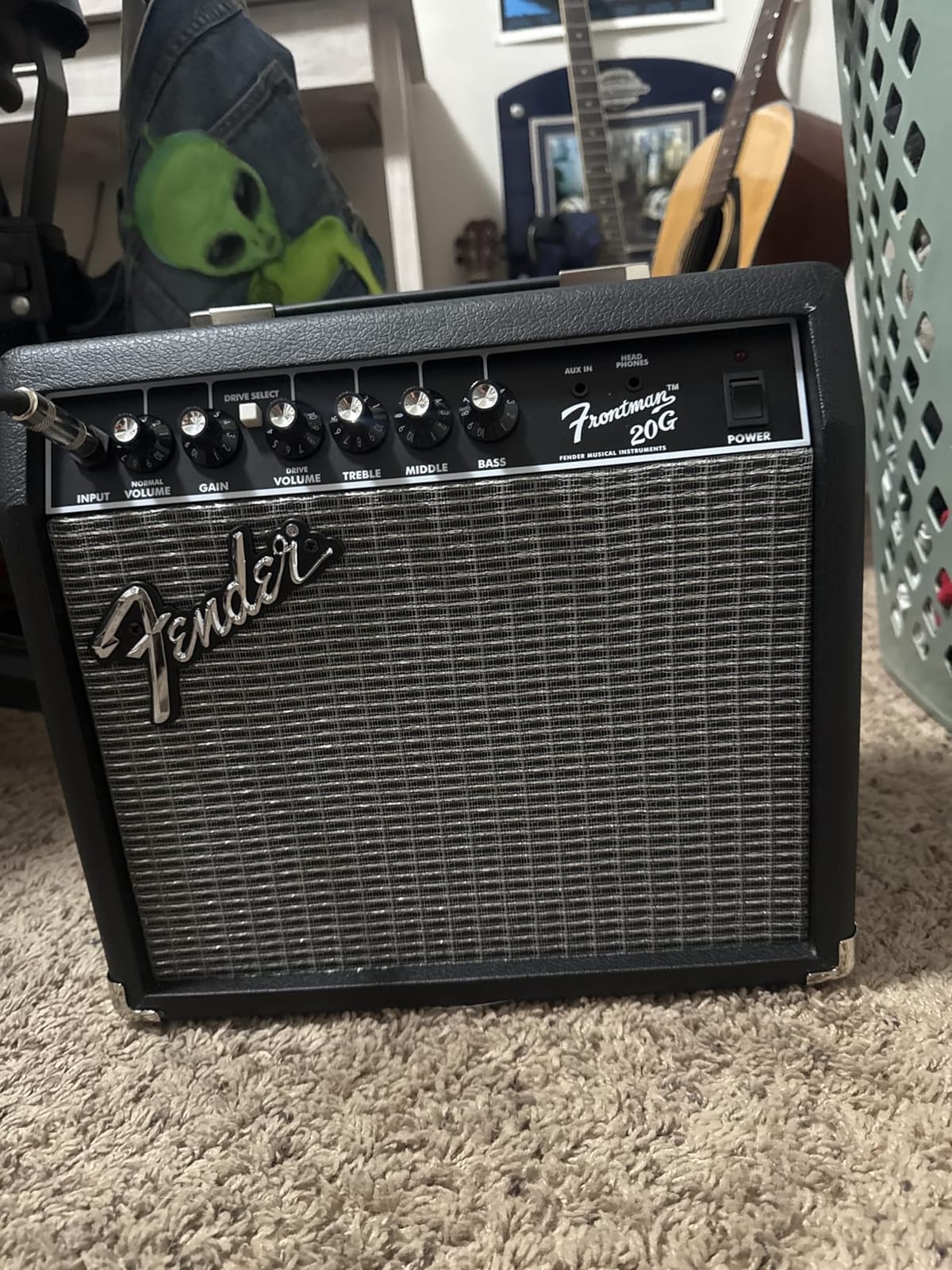 Fender Frontman 20G Electric Guitar Amp with Special Design Speaker, Red customer photo 2