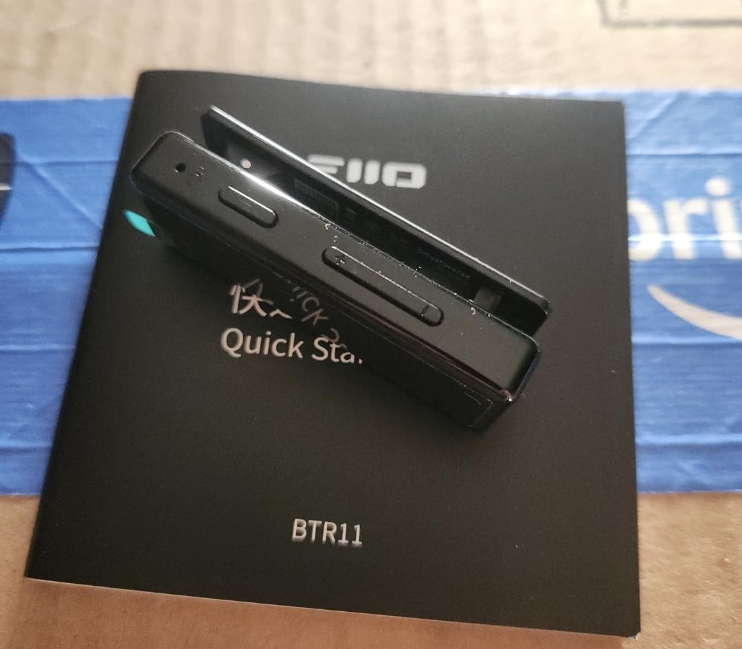 FiiO BTR11 Bluetooth 5.3 Receiver LDAC 3.5mm Wireless Audio Headphone Amplifier Adapter (White) customer photo 1