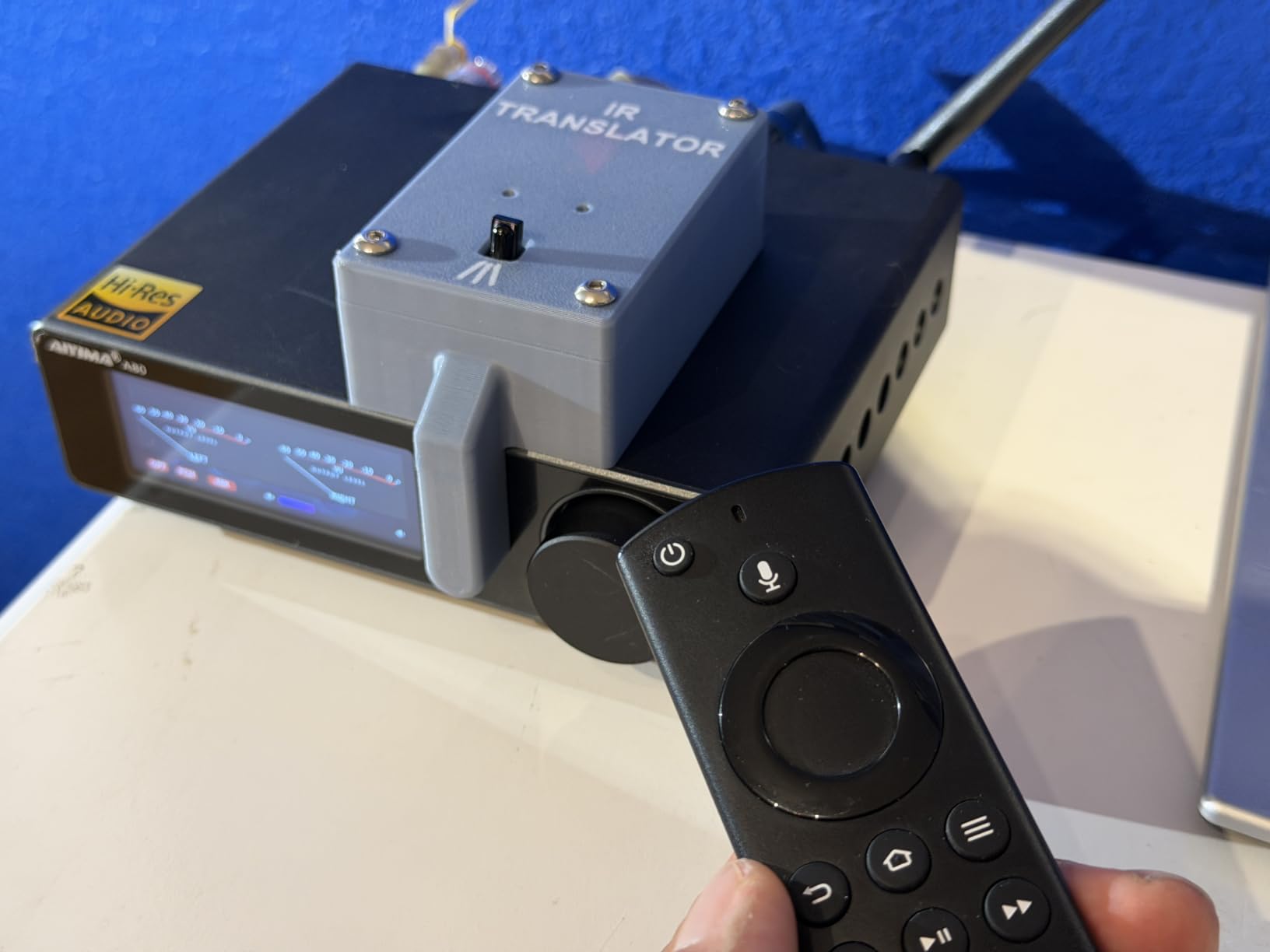 AIYIMA A80 Bluetooth Stereo DAC Amplifier TPA3255,PFFB & Digital VU Meter customer photo 1
