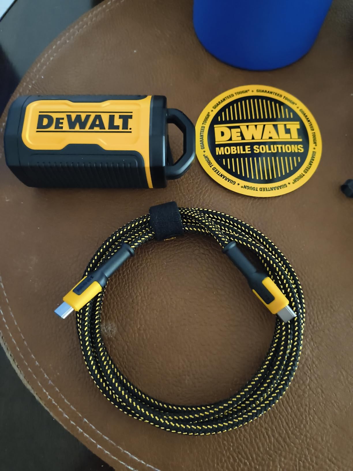 DEWALT Jobsite Pro X2 True Wireless Work Earbuds - ANC Active Noise Cancelling, Glove-Friendly Dial Control, 40+ Hour Runtime, IP54 Water Resistant, 4 EQ Modes, Bluetooth customer photo 2