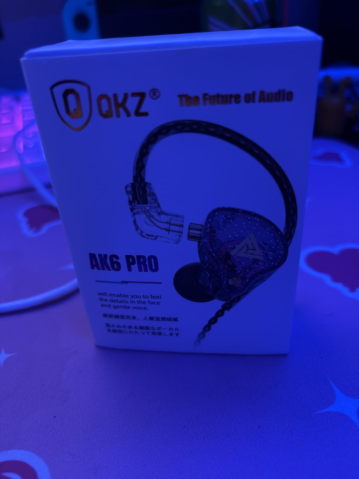 HJX QKZ AK6 Pro Wired IEM for Gaming Earbuds with MIC, in Ear Monitor Headphones, Deep Bass Sound, 1DD 11mm Dynamic Driver, IEM for Music Video Calling customer photo 2