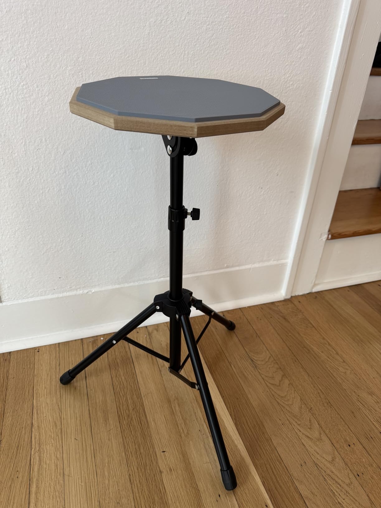 Drum Practice Pad Snare Drum Stand Set 12 In customer photo 2