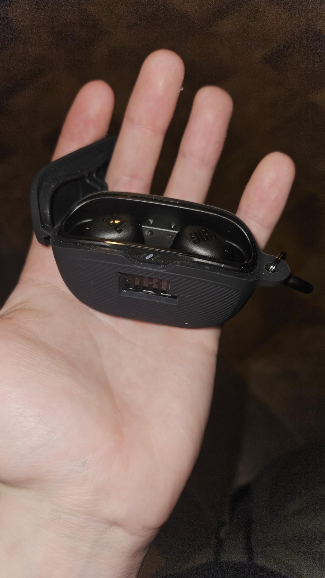 JBL Vibe Buds 2 - True Wireless Noise Cancelling Earbuds with JBL Pure Bass Sound & Smart Ambient Technology, 4mics for Crisp Clear Calls, up to 40Hrs Playback, IP54 Dust & Water Resistant (Blue) customer photo 1