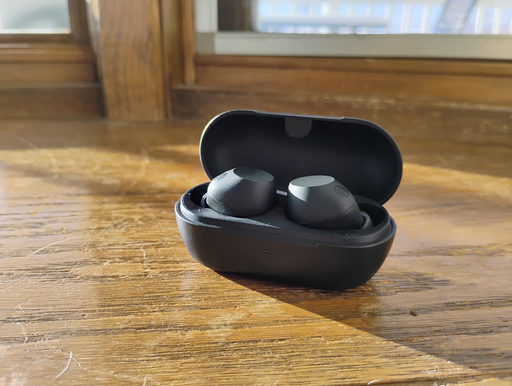 Sony WF-C710N Truly Wireless Noise Cancelling Earbud Headphones, White customer photo 1