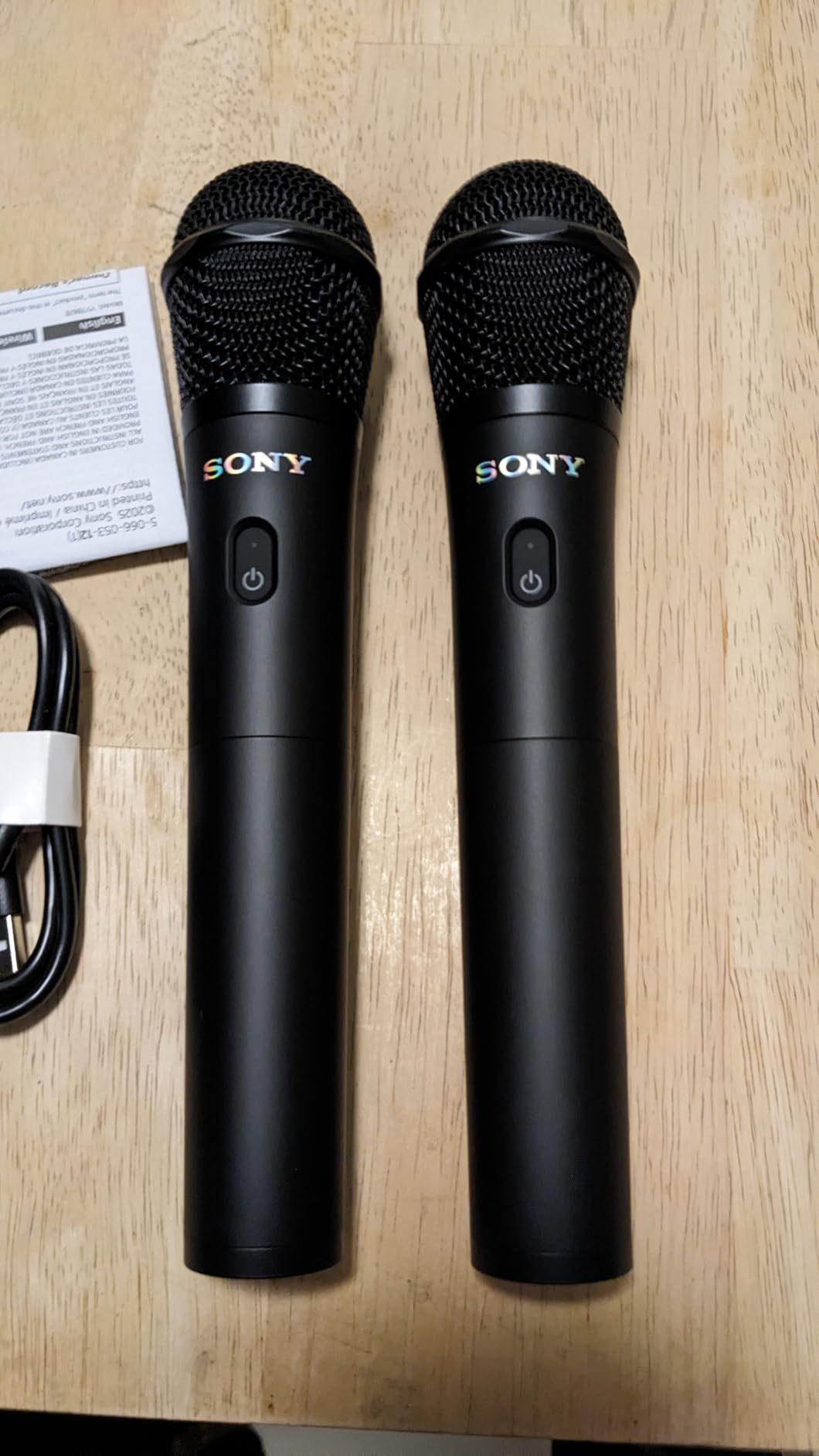 Sony ULT MIC Wireless Microphone for Karaoke, Two Wireless Mics & Receiver | 20 Hr Battery with Quick Charging, Clear Vocals, Duet Assist, Noise Reduction. Pairs Perfectly with ULT POWER SOUND series customer photo 2