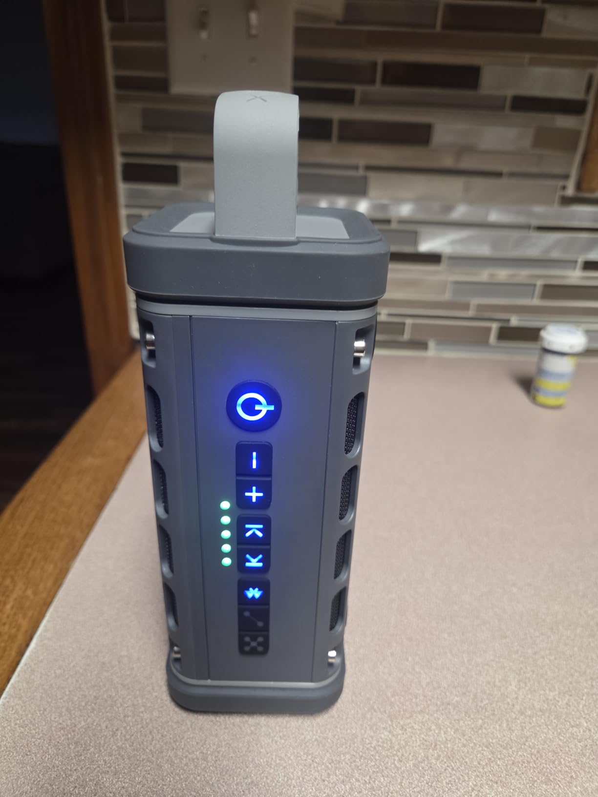 Turtlebox Ranger, Ultra-Portable Bluetooth Speaker, Waterproof, Tan, Built For The Outdoors, Plays to 105dB, IP-67, 12hr+ Battery Life, Magnetic Mounts, Unlimited Pairing for Full Stereo, 2.4lbs customer photo 2