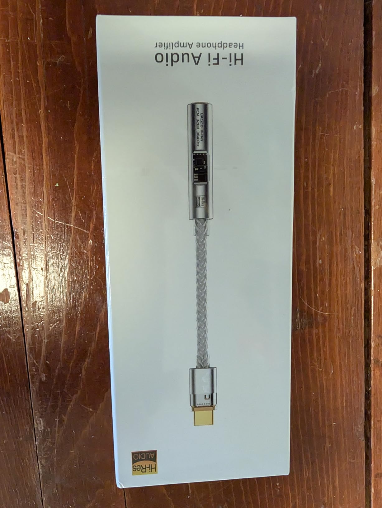 USB C to 3.5mm Audio Adapter with CX31993+MAX97220 DAC Amplifier | DAC Adapter 8-Strand 4N Single Crystal Silver-Plated Copper Cable, USBC to Headphone Aux Dongle for Android iPhone PC Mac customer photo 1