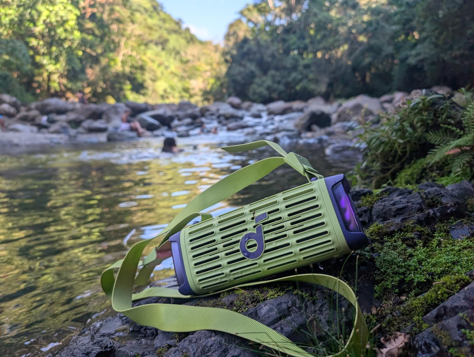 Soundcore Boom 3i by Anker, 50W Compact Outdoor Speaker, Floating Playback | IP68 Waterproof, BassUp 2.0, Saltwater-Resistant, Bluetooth 5.3, 16H, TWS, ideal for Kayak/Fishing/Camping customer photo 2
