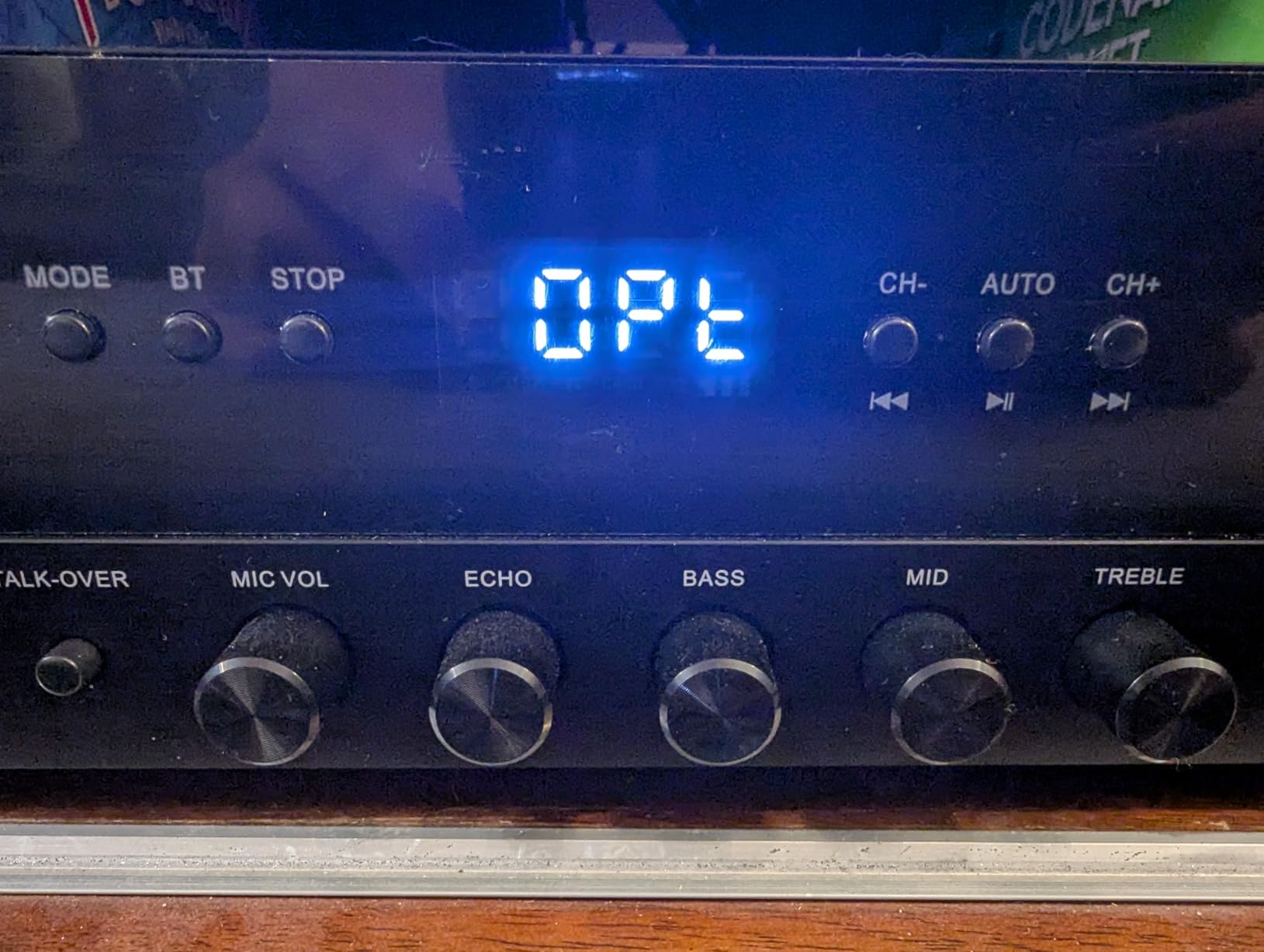 Donner Stereo Audio Amplifier, 600W Peak 2 Channel Receiver with Bluetooth 5.3, Phono, Optical, Coaxial, USB, FM, 2 Mic-in, Aux, RCA Input for Home, Karaoke, Theater Speakers, MAMP2 customer photo 1