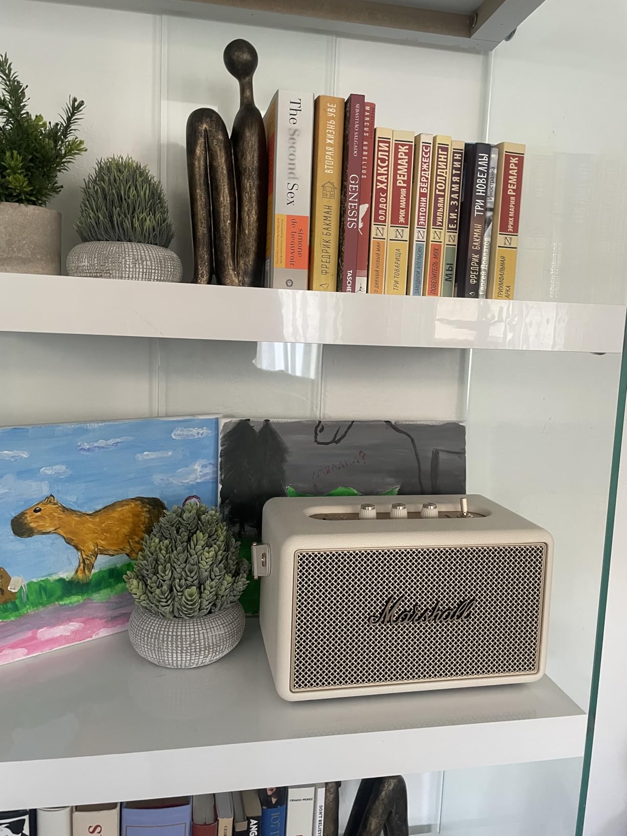 Marshall Kilburn III Portable Bluetooth Speaker - Black and Brass customer photo 2