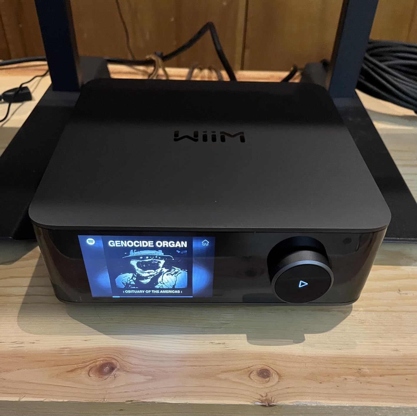 WiiM Amp Ultra Stereo Streaming Amplifier, HDMI ARC & RoomFit, Space Gray customer photo 2