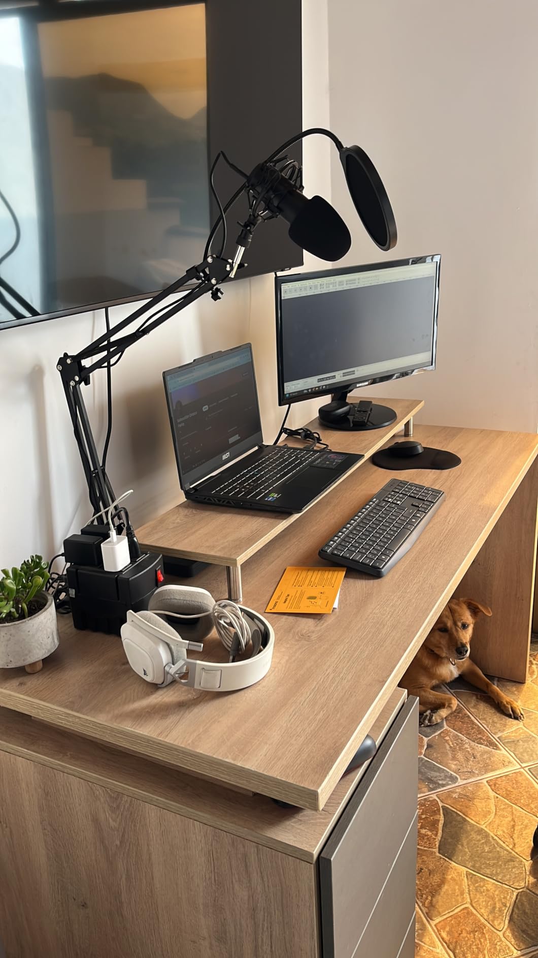 MAONO A04 Gen2 XLR/USB Condenser Microphone Kit for PC Podcast Recording customer photo 2