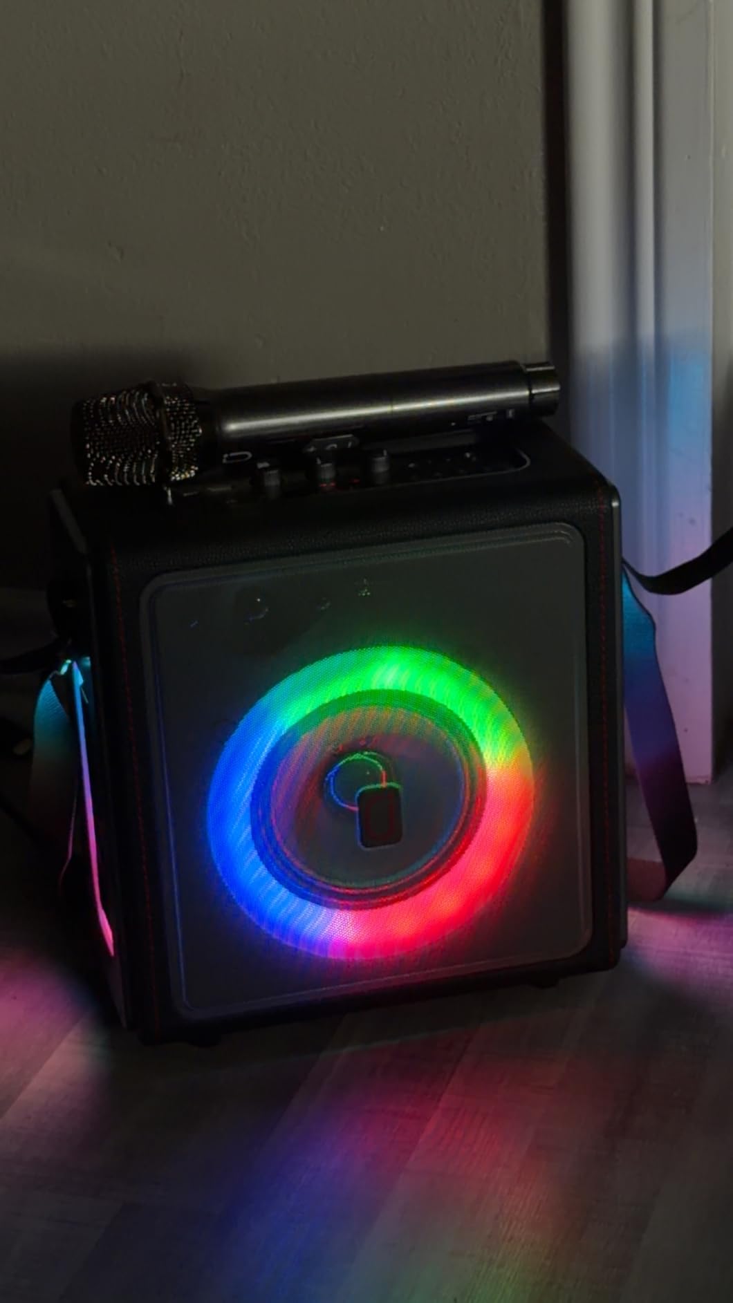 Karaoke Machine for Adults with 3 Wireless Microphones, 300W PA System customer photo 2