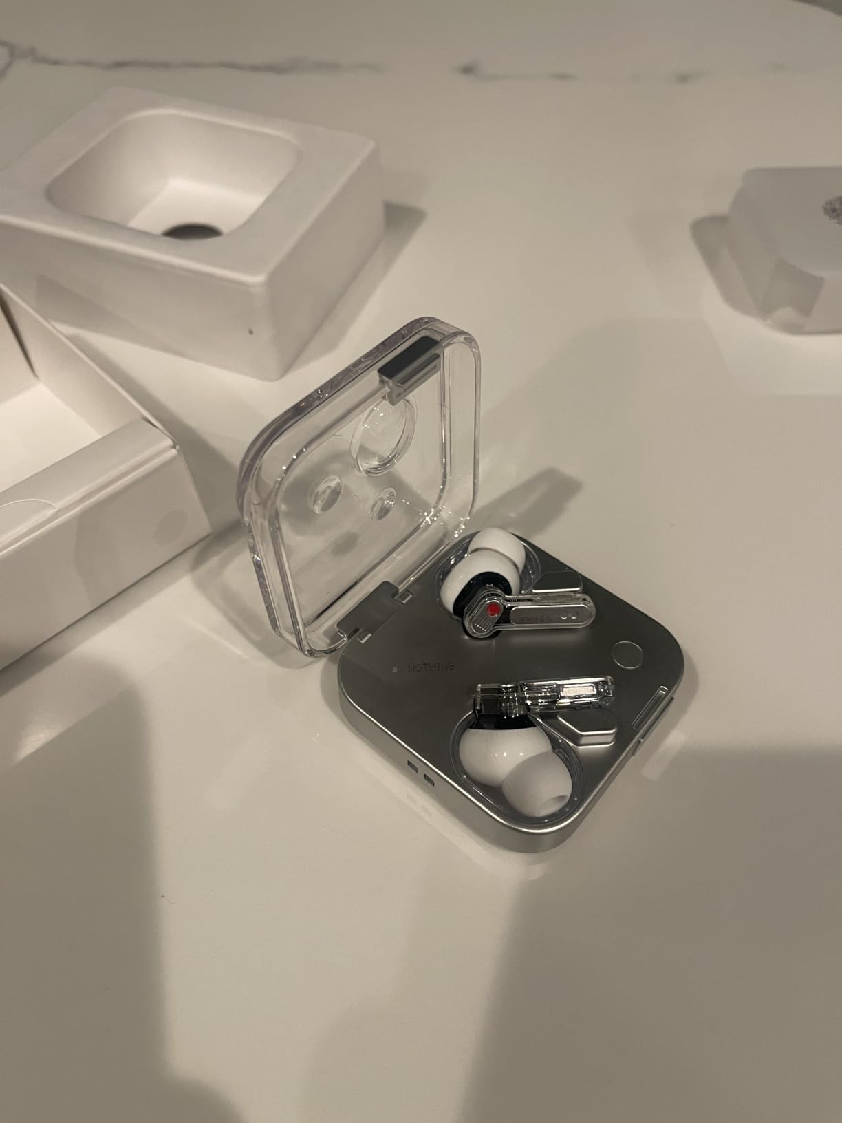 Nothing Ear (3) Wireless Earbuds with 45dB Hybrid Active Noise Cancelling, Hi-Res Audio, 6 Mics, 12mm Dynamic Bass customer photo 2