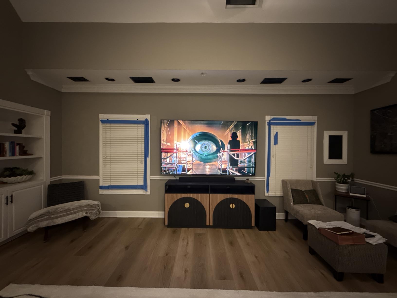 ULTIMEA Skywave X70 7.1.4ch Professional Wireless Home Theater Sound System with Dolby Atmos, 980W Surround Sound Bar with 10