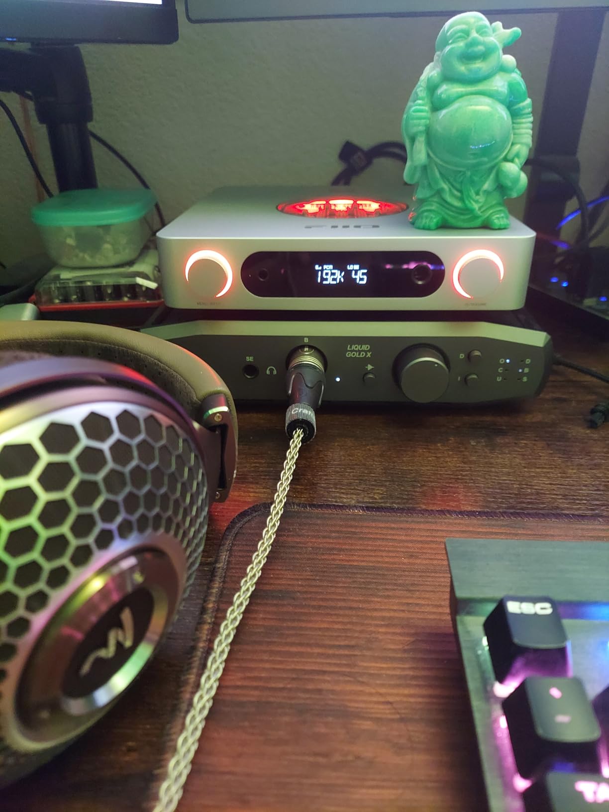 FiiO K13 R2R Desktop DAC & Headphone Amp, High-Fidelity 24Bit R2R DAC, Powerful 2400mW Output, LDAC Bluetooth Streaming, Dual Power Supply, 10-Band PEQ, Balanced XLR & RCA Audio Output (Silver) customer photo 2