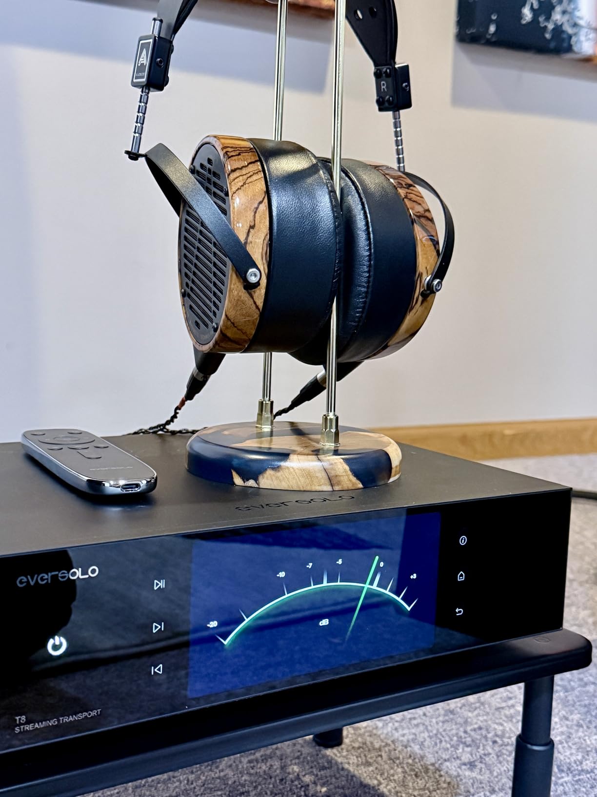 Eversolo T8 Music Streamer Transport with Remote | Dual Femtosecond Clocks, Fully Electrical Isolation Output & Stream Tidal, Qobuz and More | IIS, Coaxial, AES/EBU, USB Audio, and Optical Output customer photo 1