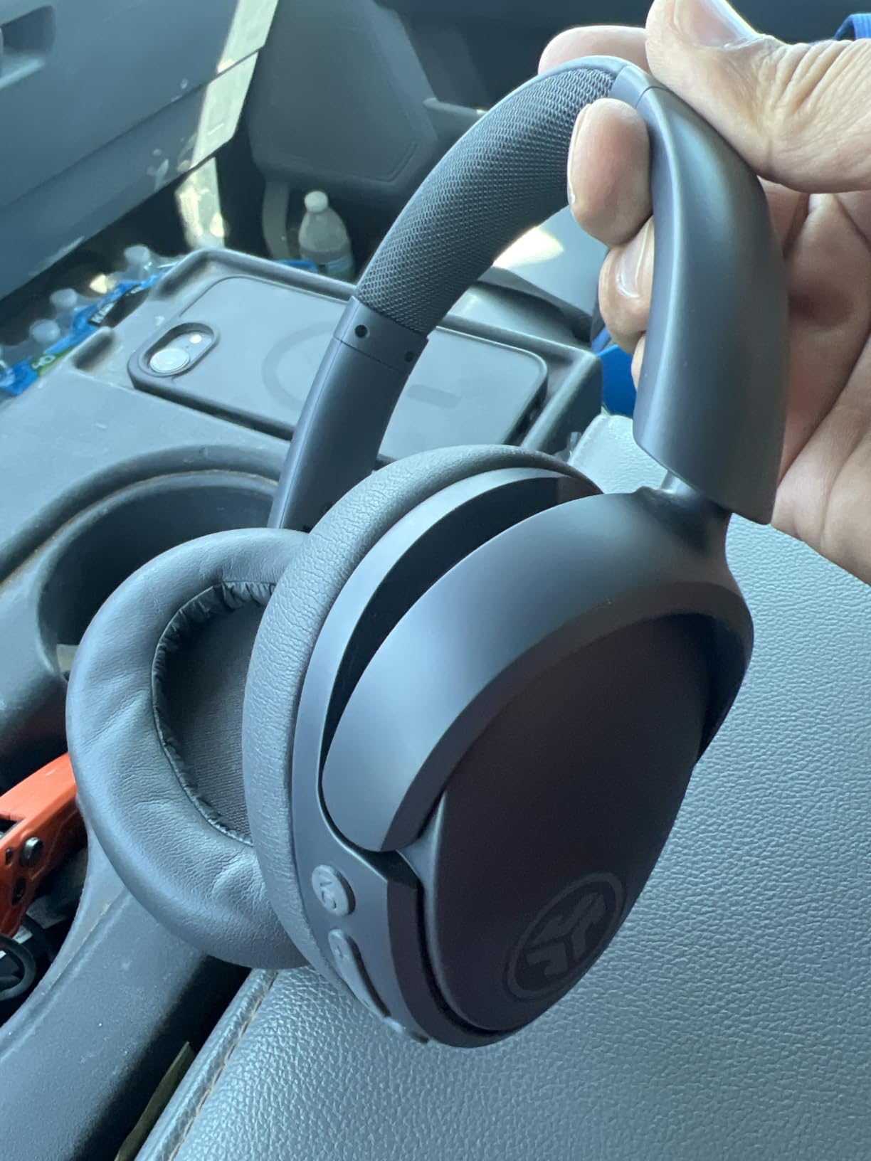 JLab JBuds Lux ANC, Over Ear Headphones, Active Noise Cancelling, Bluetooth, Limited Edition Navy customer photo 2