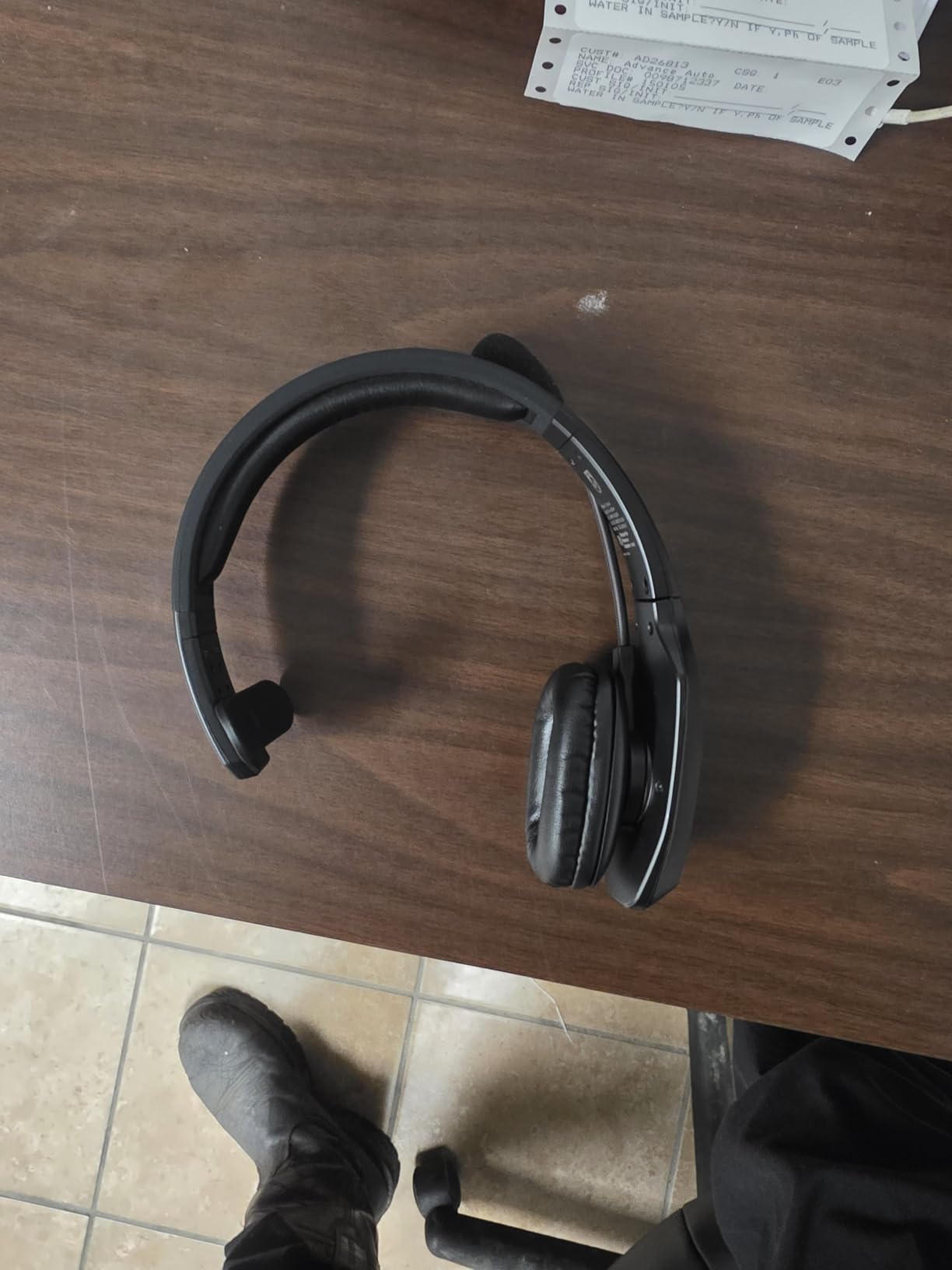Philips Trucker Bluetooth Headset with Mic, Wireless Trucker Headset with AI Noise-Canceling Microphone & Instant Mute Button, Reliable Long Battery Life, Headphones for Drivers, Office, Call Centers customer photo 1