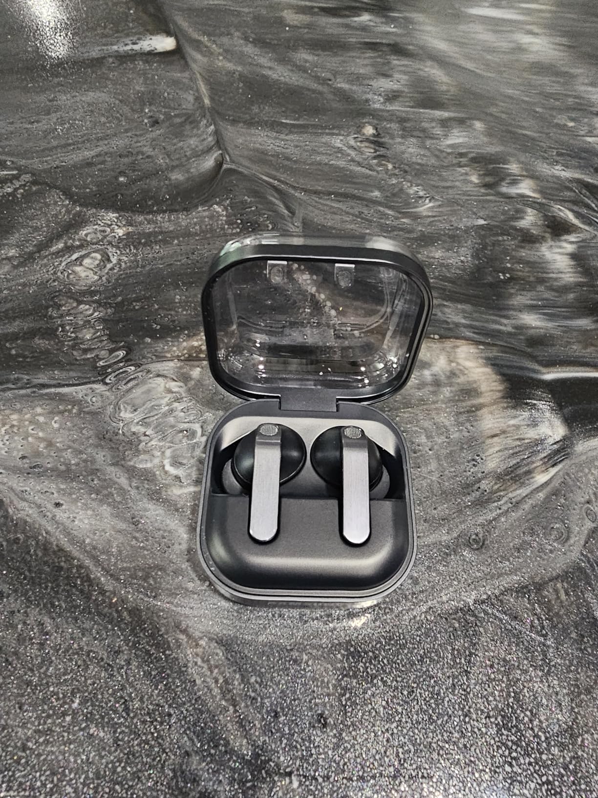 Samsung Galaxy Buds 4 Pro (2026) AI True Wireless Bluetooth Earbuds, White | Hi-Res Audio, 2-Way Speaker, ANC 2.0, Optimized Comfort, IP57, Live Translation customer photo 1