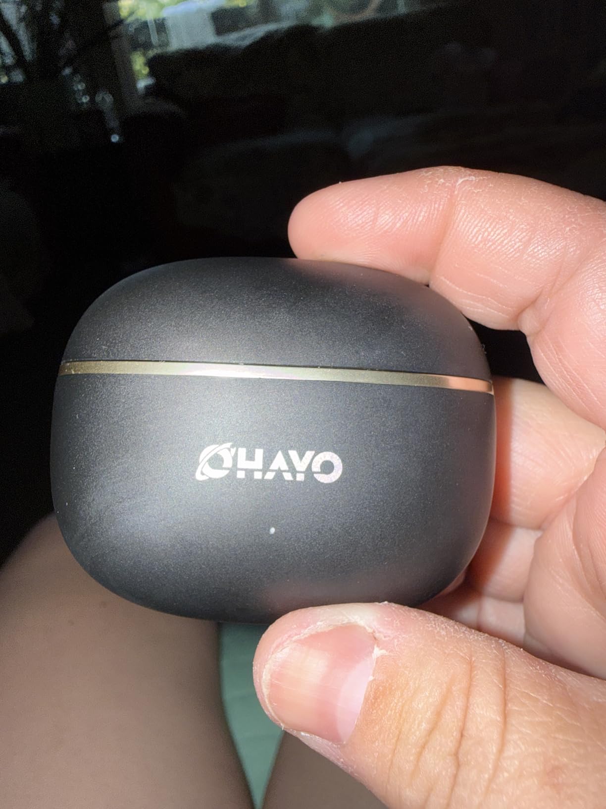 OHAYO A7 Open Ear Clip-On Headphones for Glasses Wearers - Safe for Running & Streets, 4.7g Weightless Fit, 40H Battery, Bluetooth 5.4, Black customer photo 2