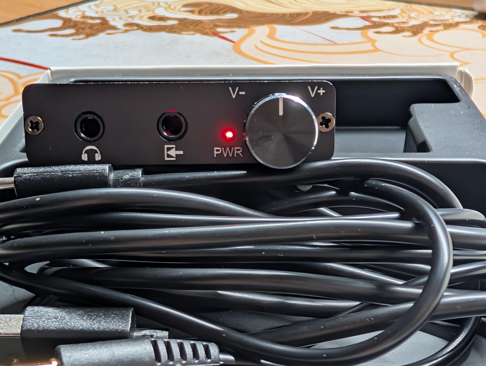 PROZOR 16-300Ω Portable Headphone Amp with Two-Stage Gain Switch | Rechargeable Headphone Amplifiers 3.5mm AUX Input/Output Aluminum Housing customer photo 2