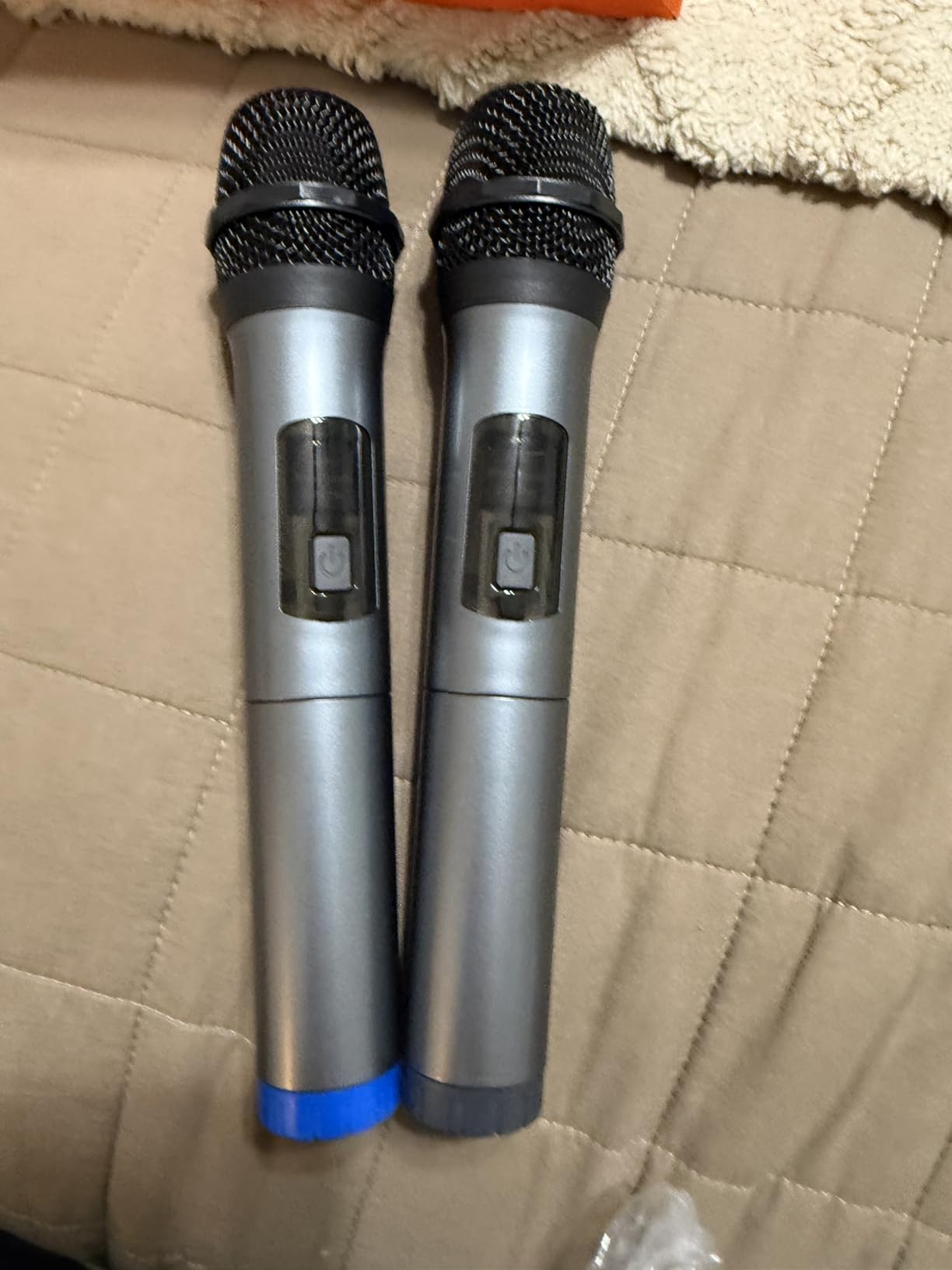 Karaoke Machine, Portable Bluetooth Speaker with 2 Wireless Mics for Adults & Kids with LED Lights, Bass/Treble Adjustment, PA System Supports USB/TF/FM/AUX/TWS for Party Home System Packages customer photo 2
