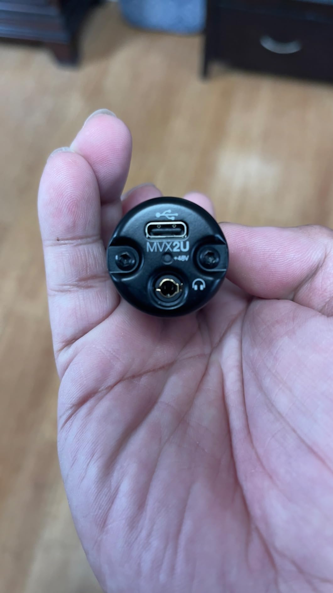 Shure MVX2U Gen 2 XLR-to-USB-C Audio Interface customer photo 1