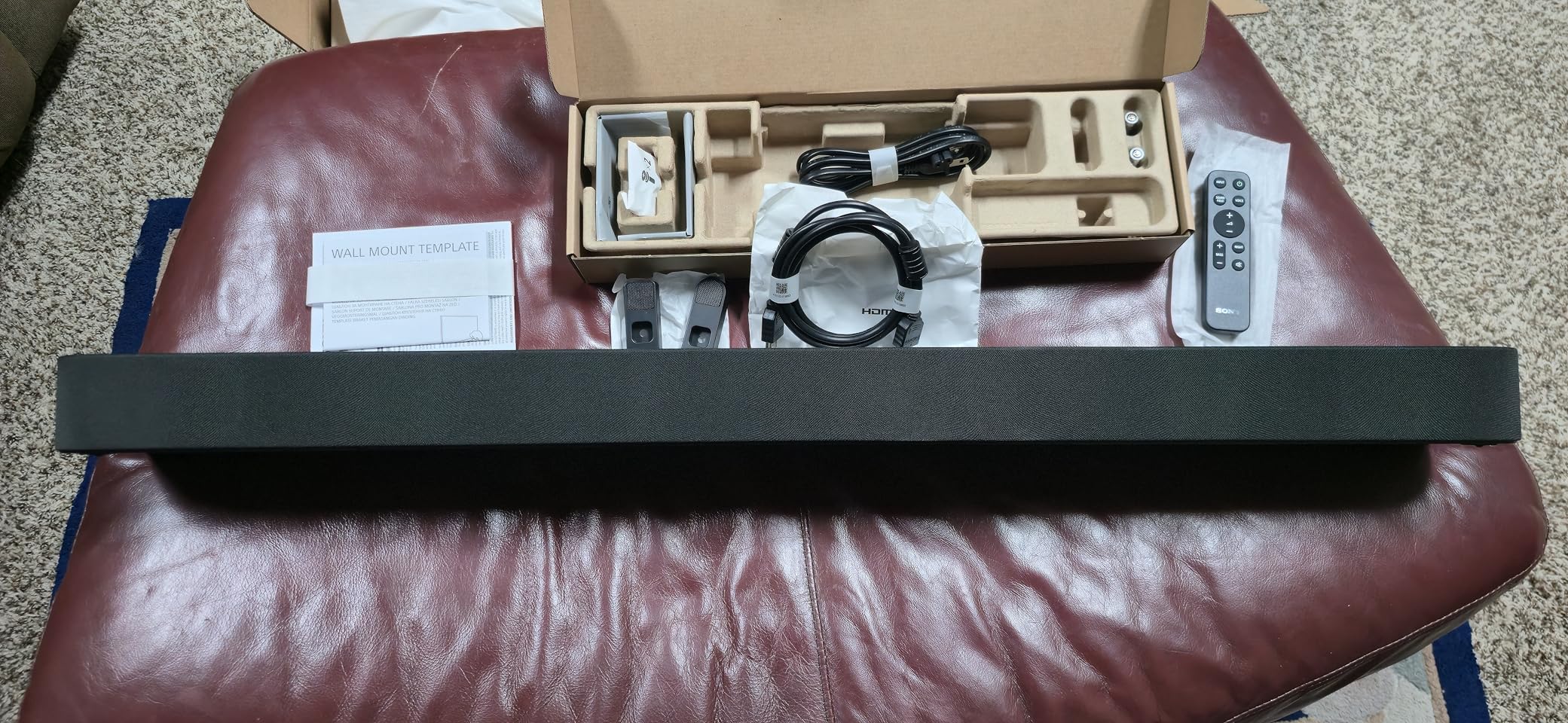 Sony BRAVIA Theater Bar 7 Soundbar for TV Home Theater with 9 Speakers (HT-A7100) - Dolby Atmos & DTS:X, 360 Spatial Sound Mapping customer photo 2