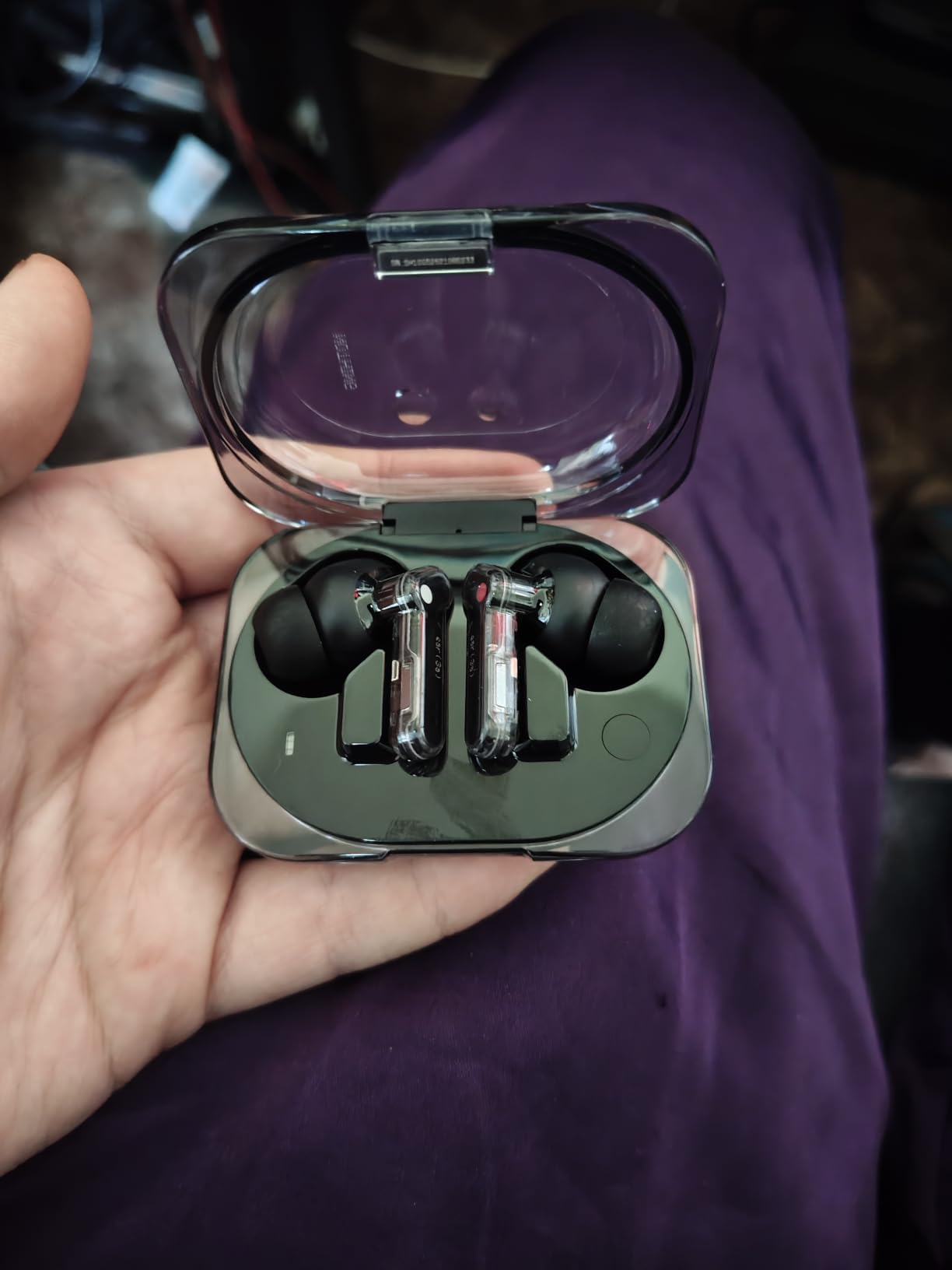 Nothing Ear (3a) Noise Cancelling Earbuds, 45dB Hybrid ANC, 12mm Driver with Hi-Res Audio and Bigger Bass, 6 Mics for Clear Calls & Recording, Dual Connect Bluetooth Earphones for Sport, Travel, Work customer photo 1