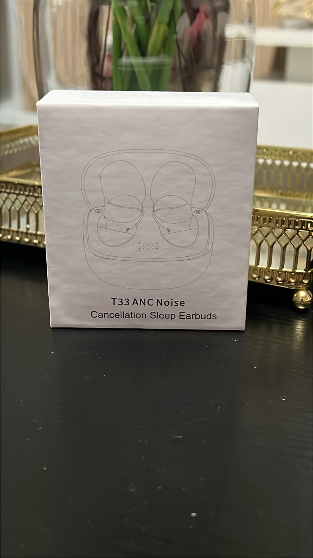 T33 Sleep Earbuds, Bluetooth 6.0 Noise Cancelling Sleep Headphones for Side Sleepers, ANC Up to 98%, Sleep Mode, 48H Playtime, Small Earbuds Comfort Fit for Sleeping, Travel, Work, White customer photo 1