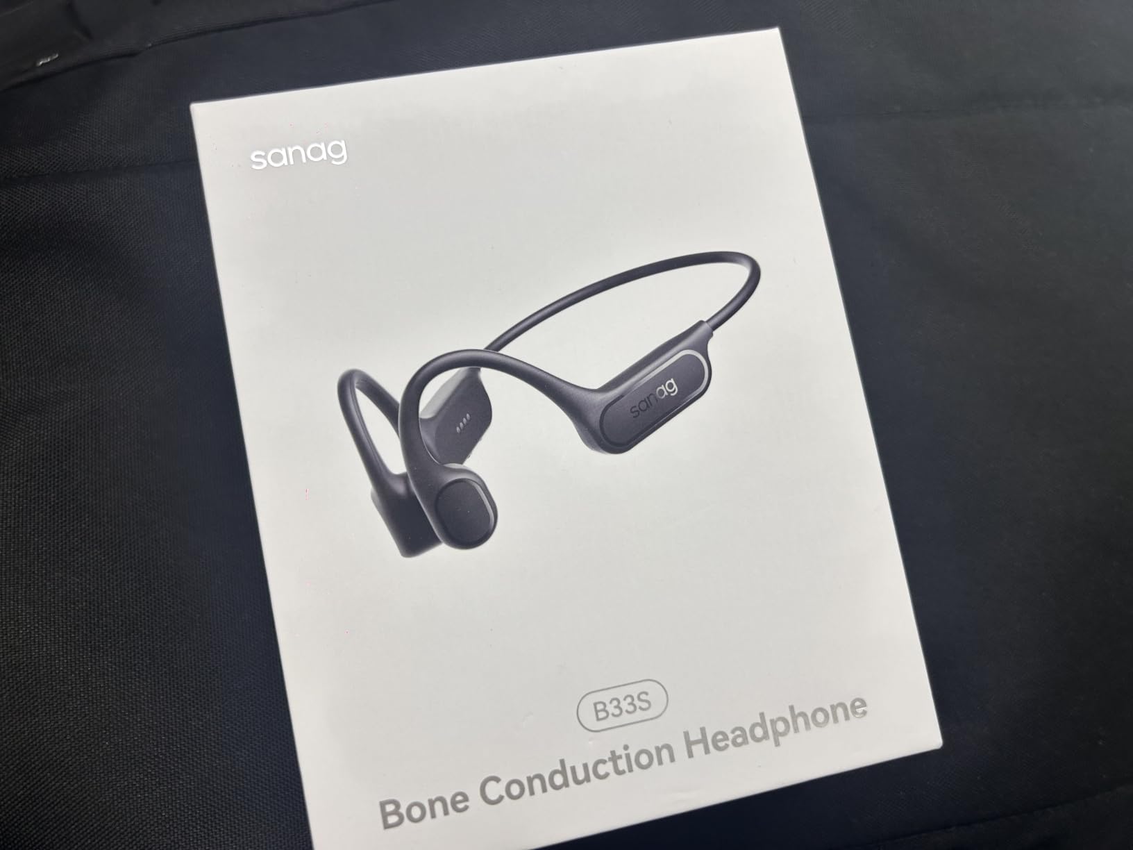 Sanag Swimming Bone Conduction Headphones Earbuds IPX8 Waterproof Underwater 8H Playtime Wireless Bluetooth Earphones with 32GB MP3 for Running Cycling Sport, Black customer photo 1
