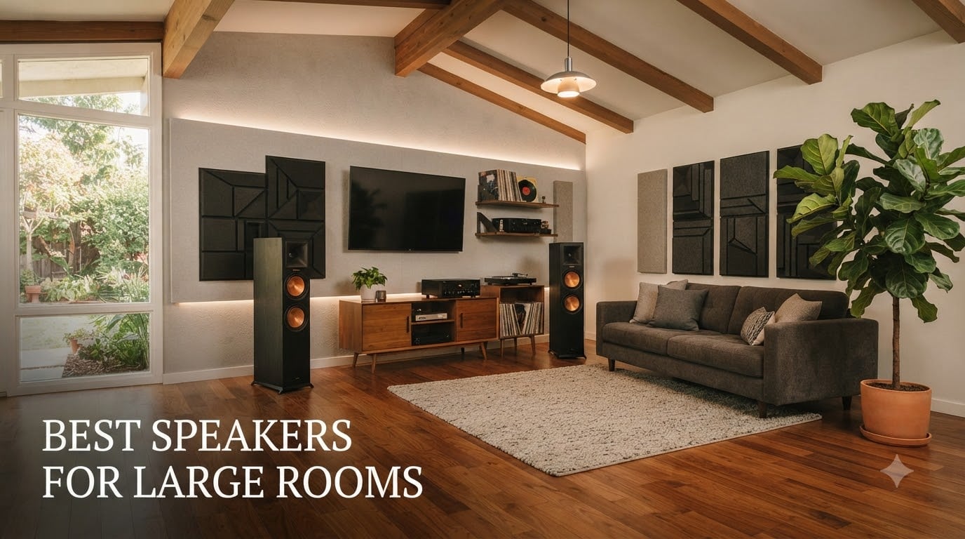 best speakers for large rooms