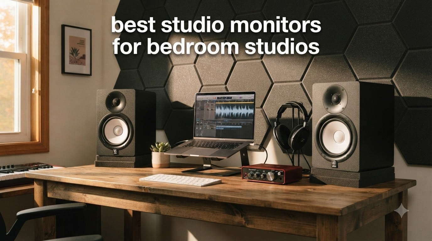 best studio monitors for bedroom studios