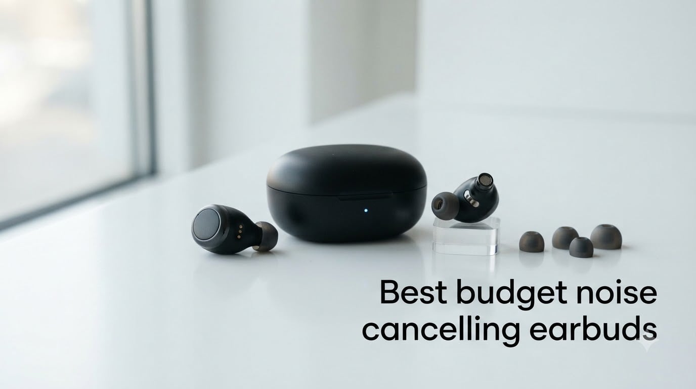 Best budget noise cancelling earbuds