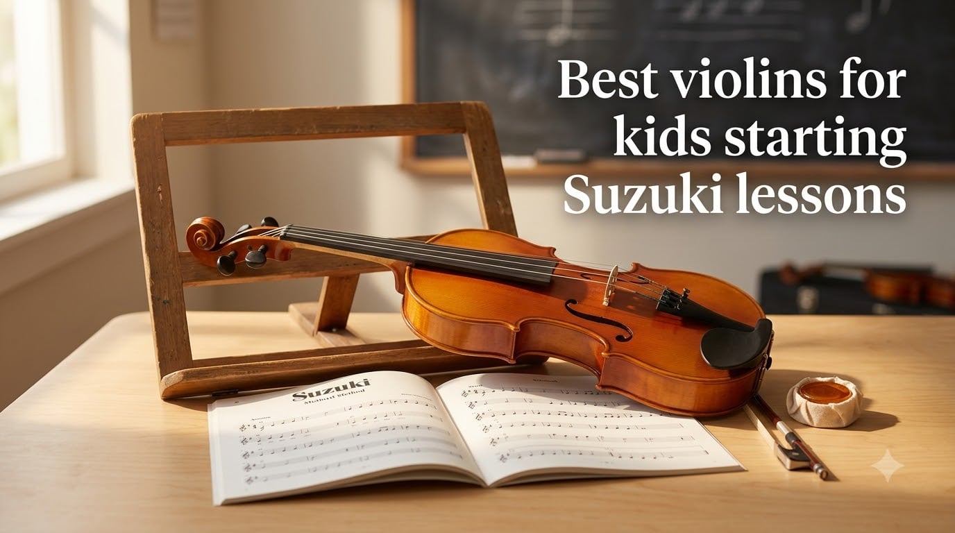 Best violins for kids starting Suzuki lessons