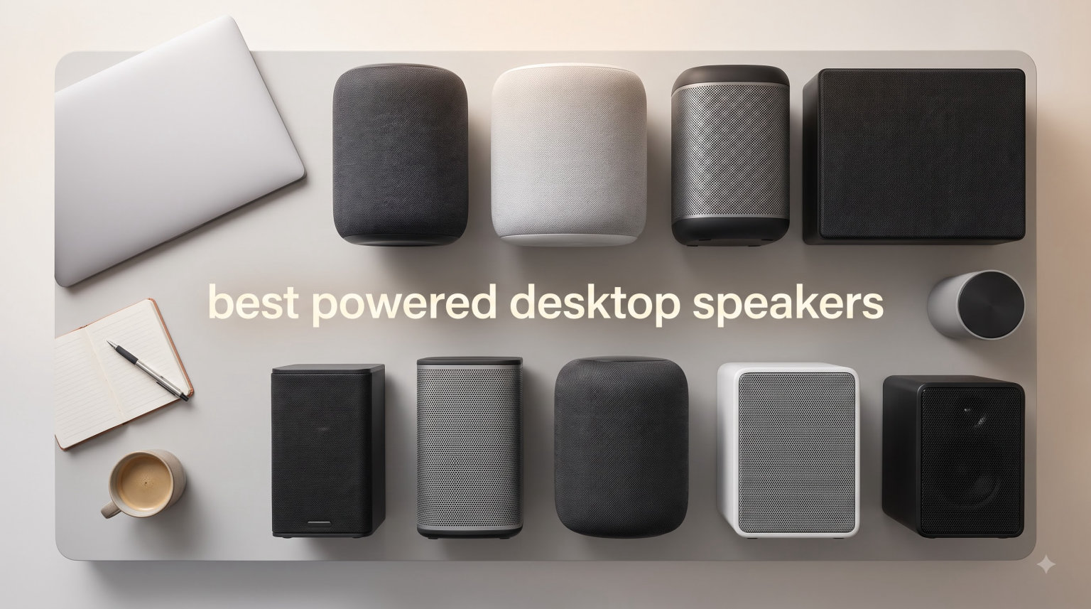 best powered desktop speakers