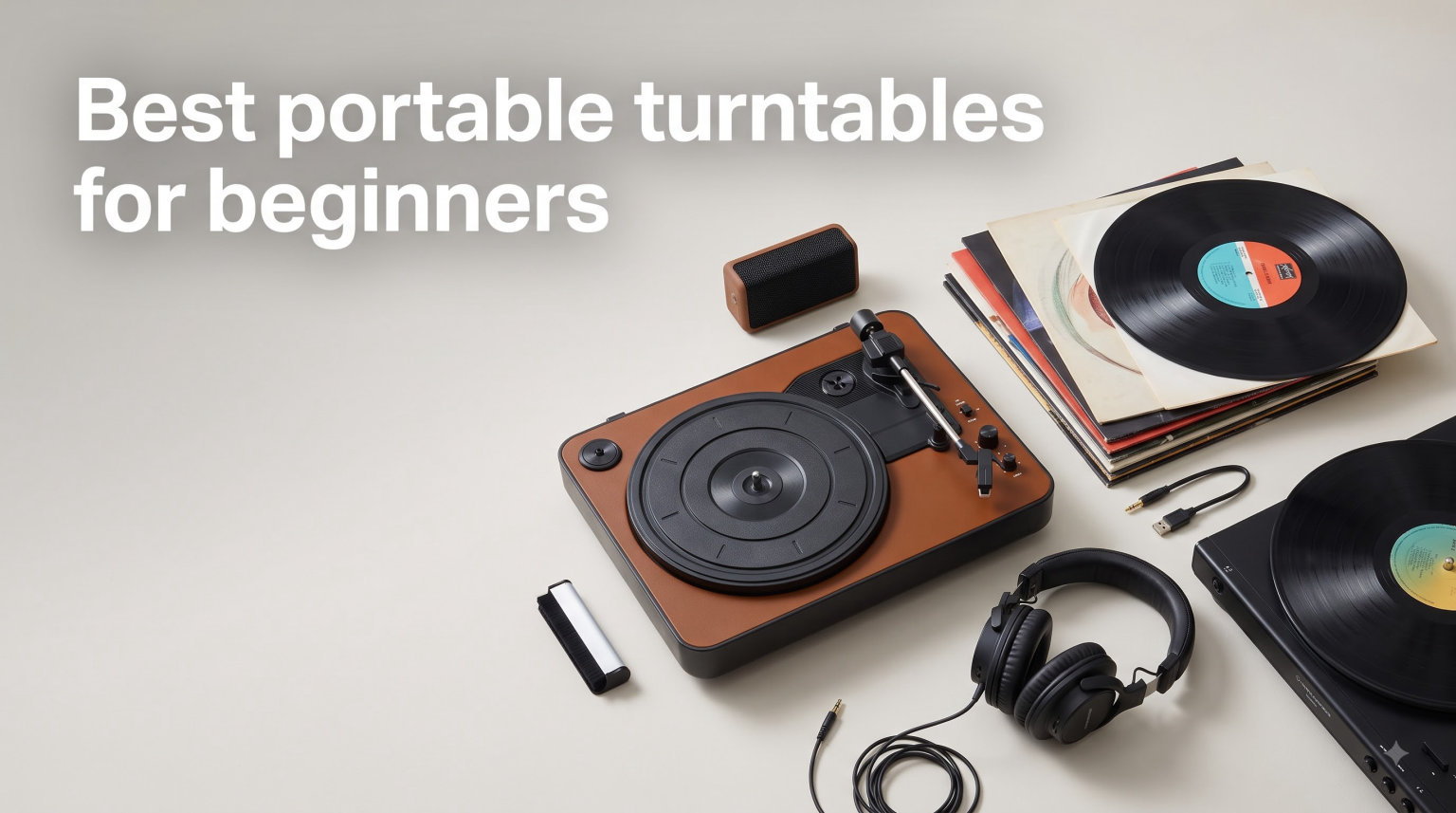 Best portable turntables for beginners