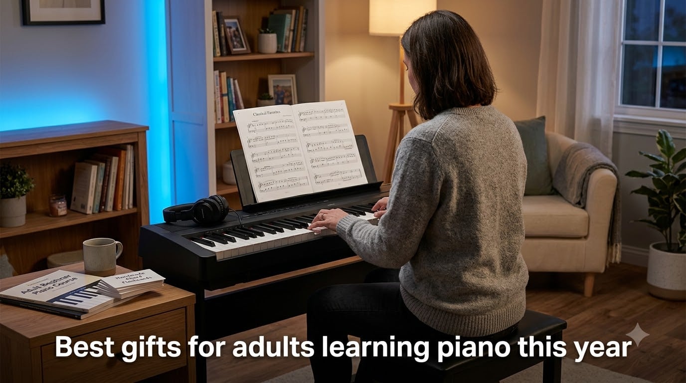 Best gifts for adults learning piano this year