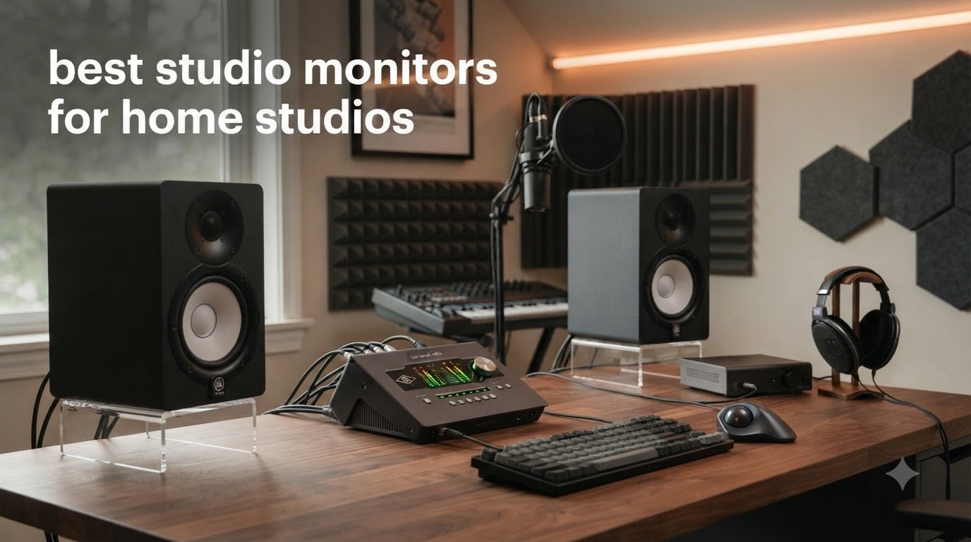 best studio monitors for home studios