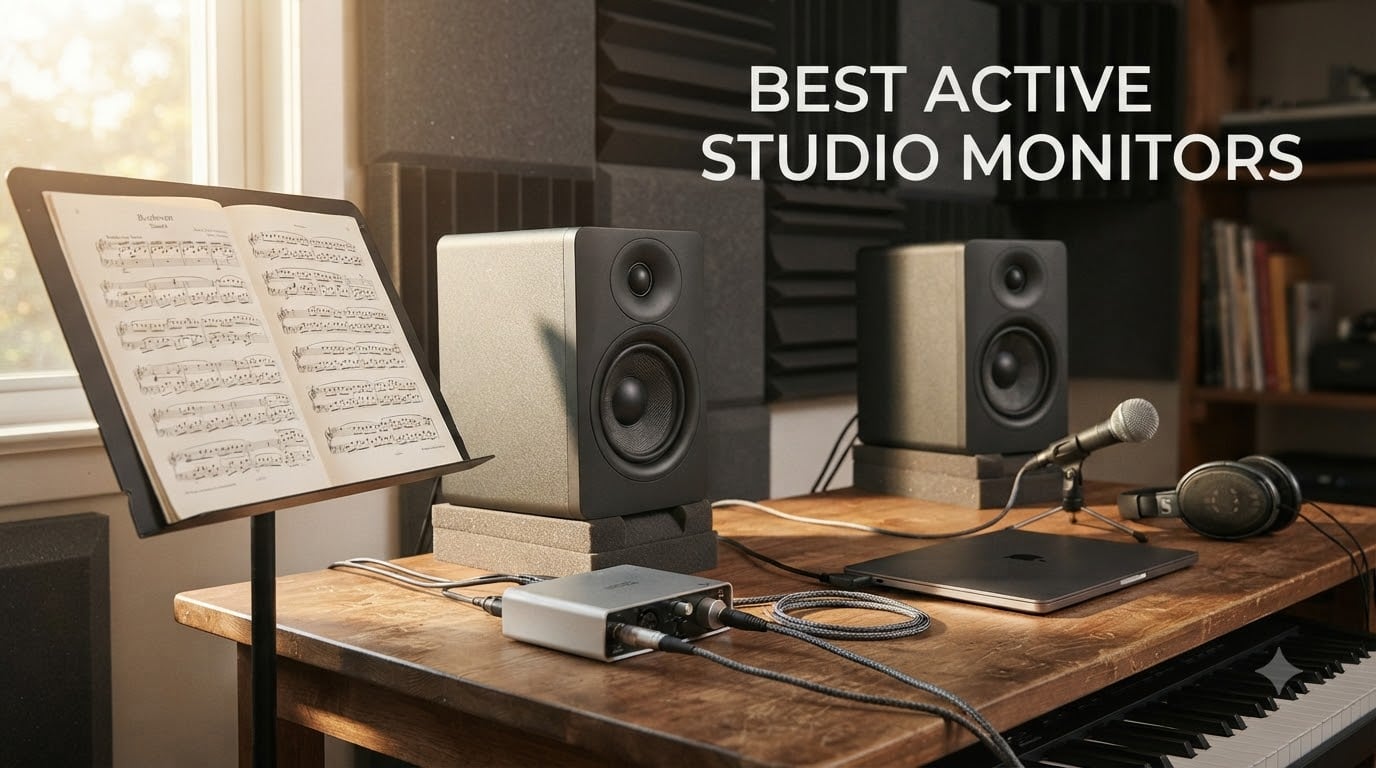 best active studio monitors