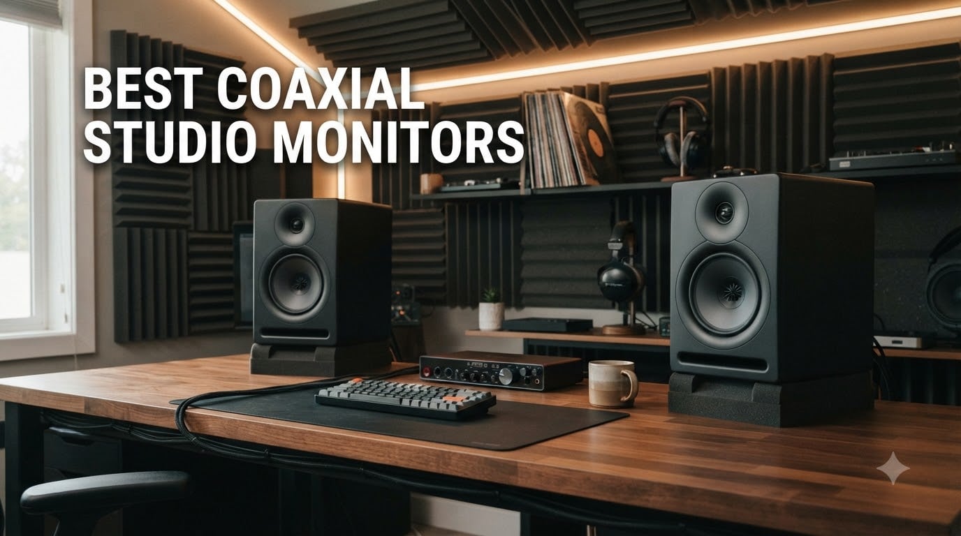 best coaxial studio monitors