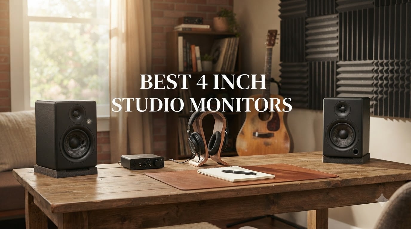 best 4 inch studio monitors
