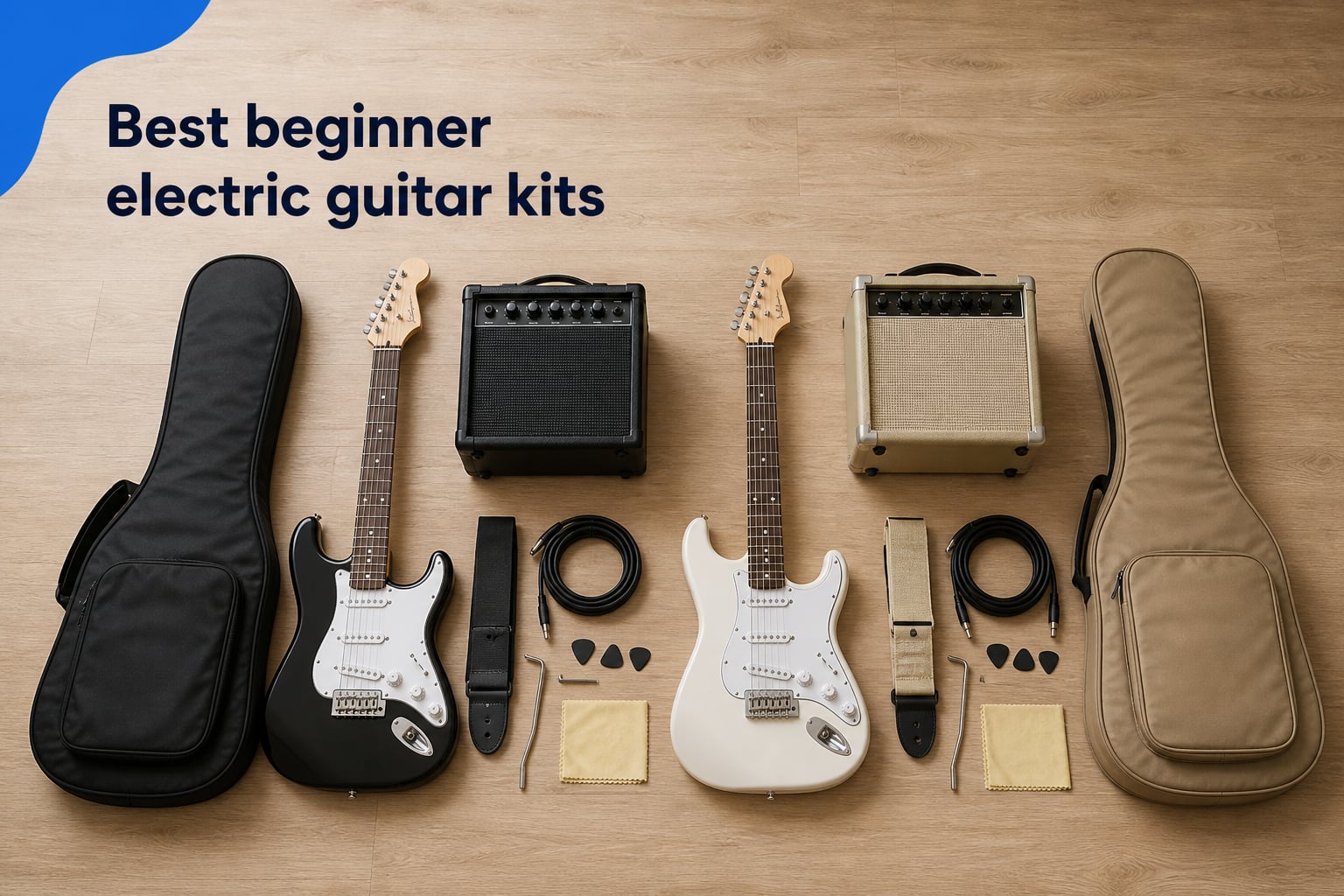 Best beginner electric guitar kits