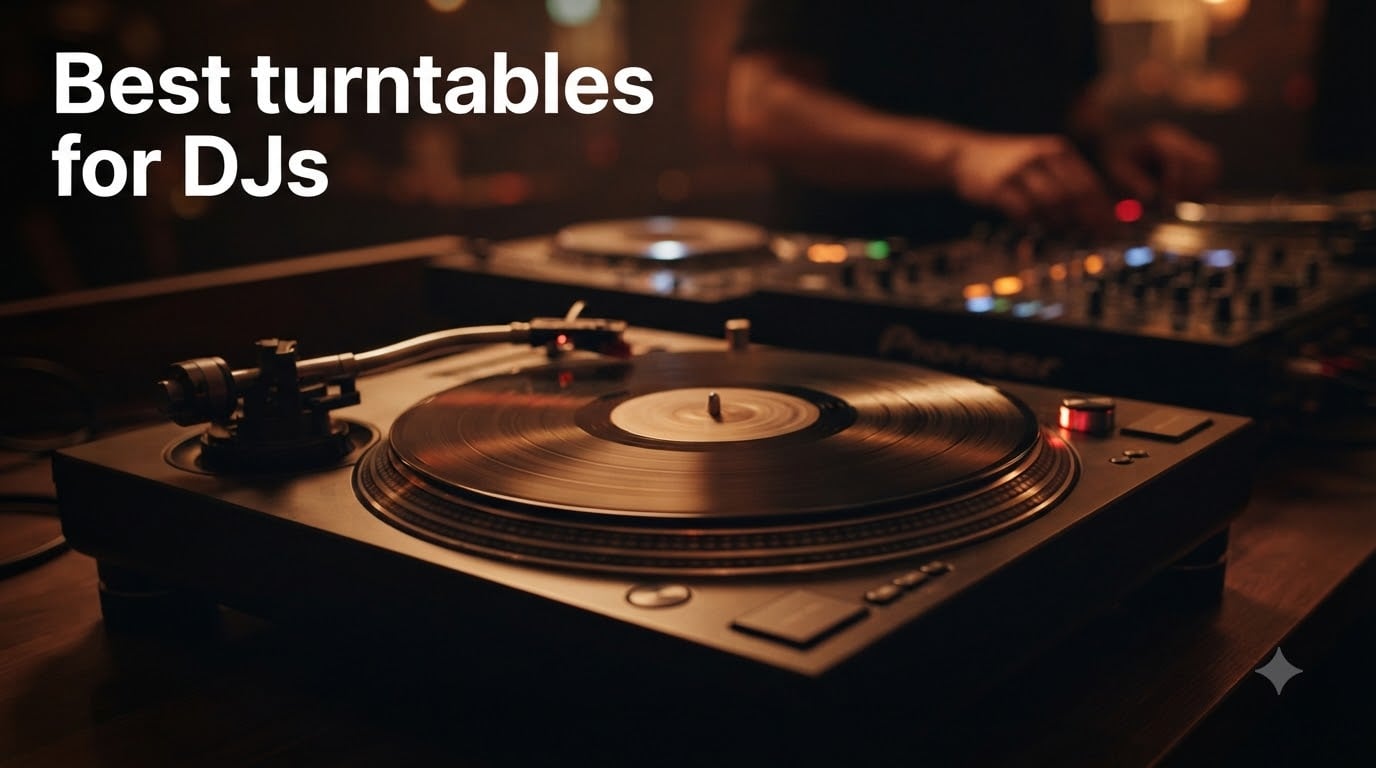 Best turntables for DJs