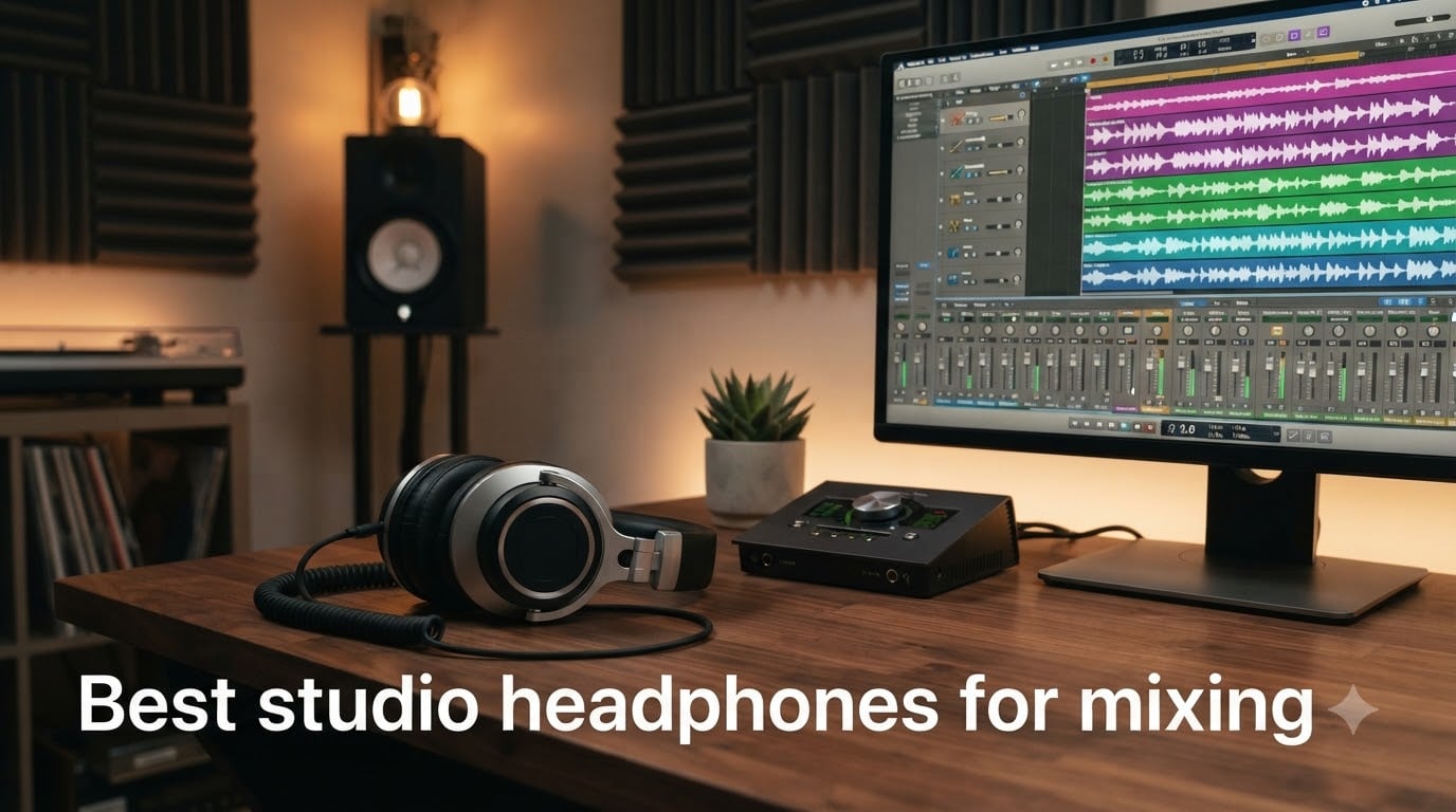 Best studio headphones for mixing