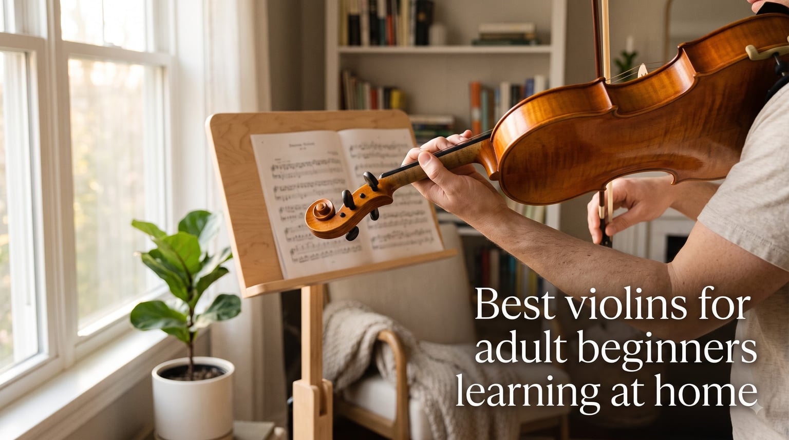 Best violins for adult beginners learning at home