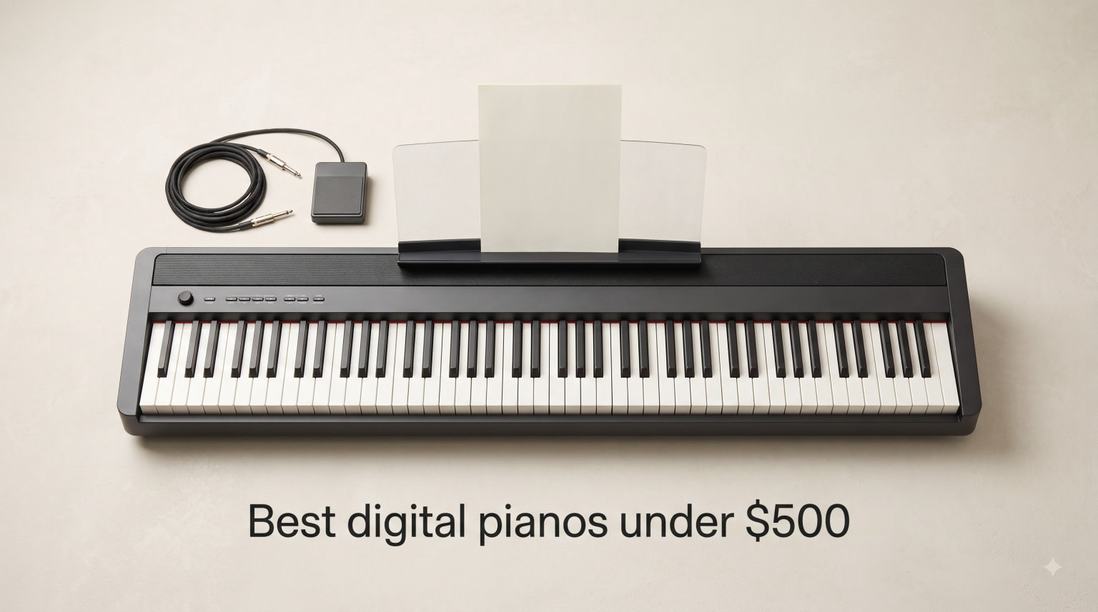 Best digital pianos under $500
